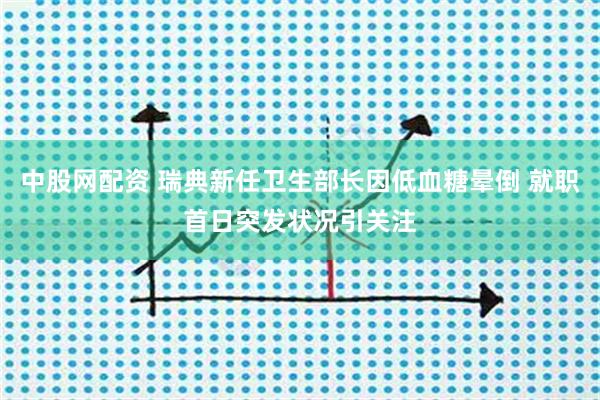 中股网配资 瑞典新任卫生部长因低血糖晕倒 就职首日突发状况引关注