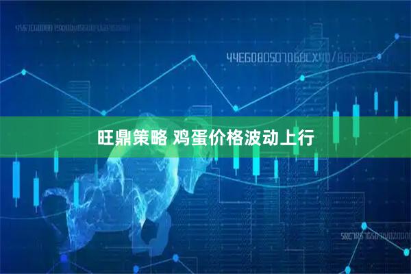旺鼎策略 鸡蛋价格波动上行